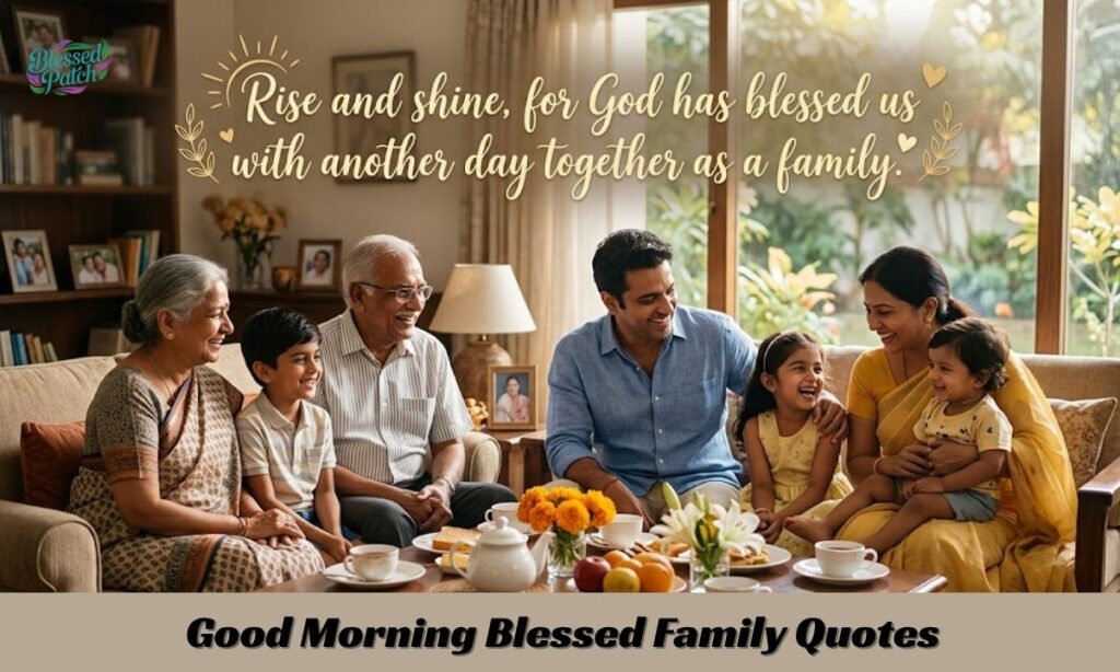 Good Morning Blessed Family Quotes