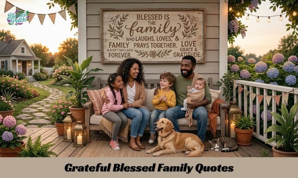 Grateful Blessed Family Quotes