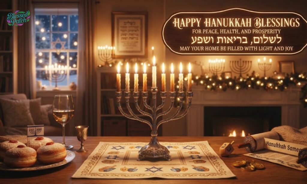 Happy Hanukkah Blessings
