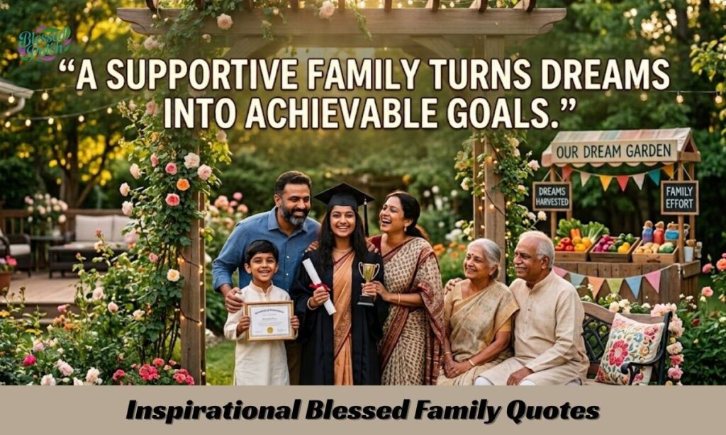 Inspirational Blessed Family Quotes