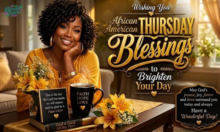 African American Thursday Blessings