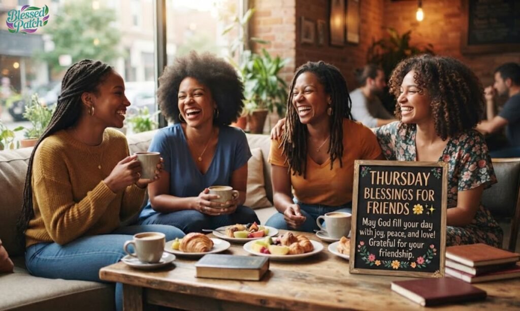 African American Thursday Blessings for Friends