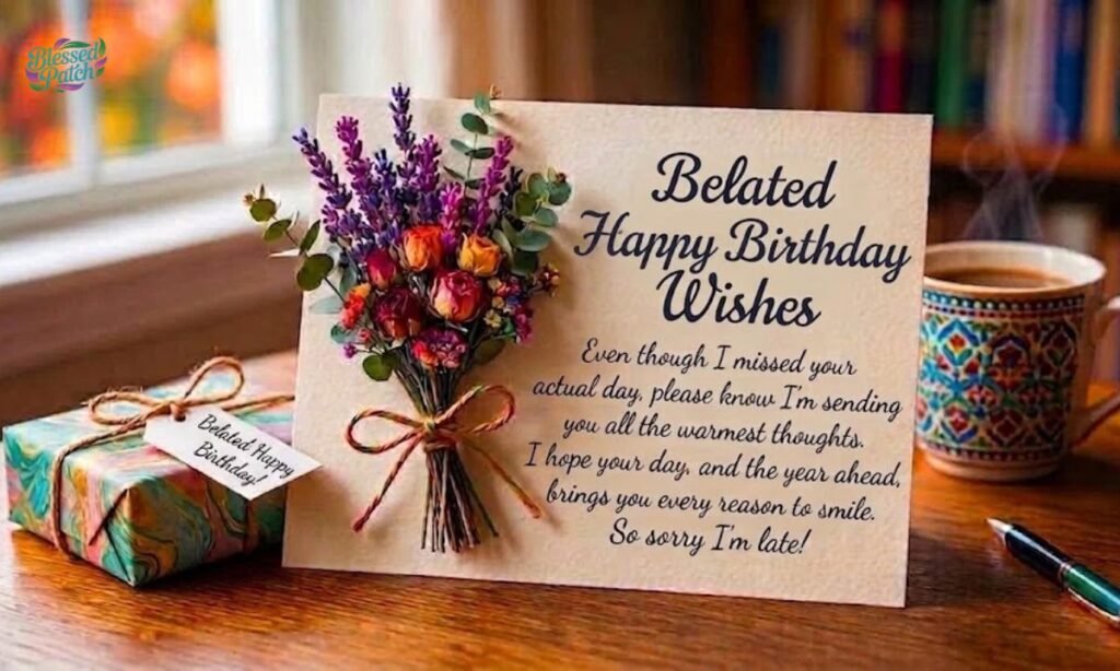 Belated Happy Birthday Wishes