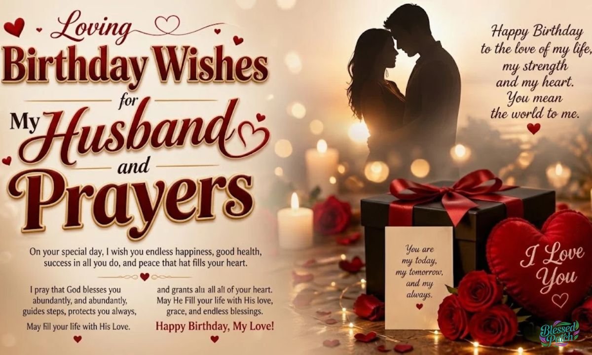 Birthday Wishes For My Husband and Prayers