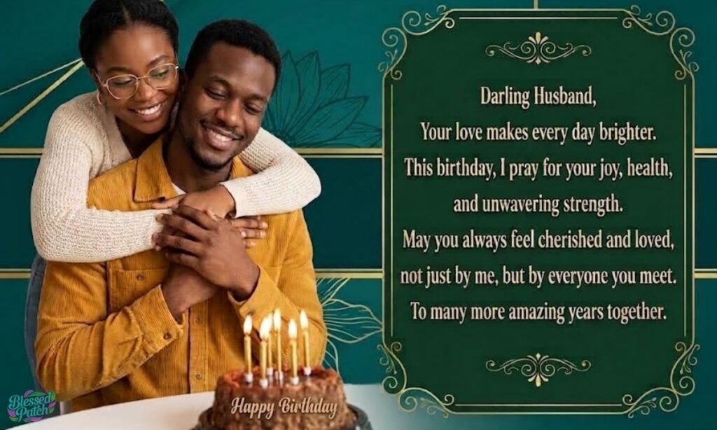 Birthday prayer For Husband