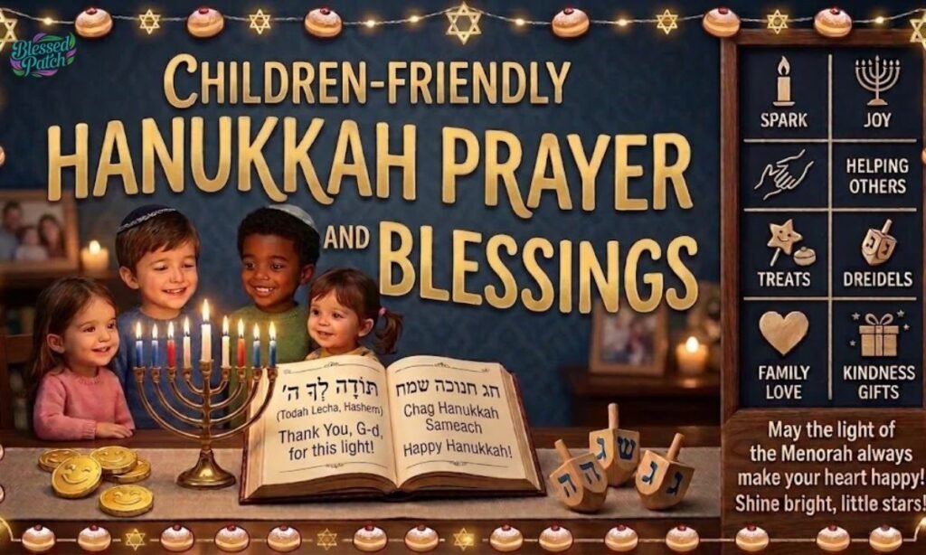 Children-Friendly Hanukkah Prayer and Blessings