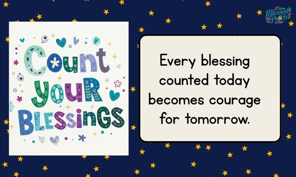 Count Your Blessings Daily Motivation