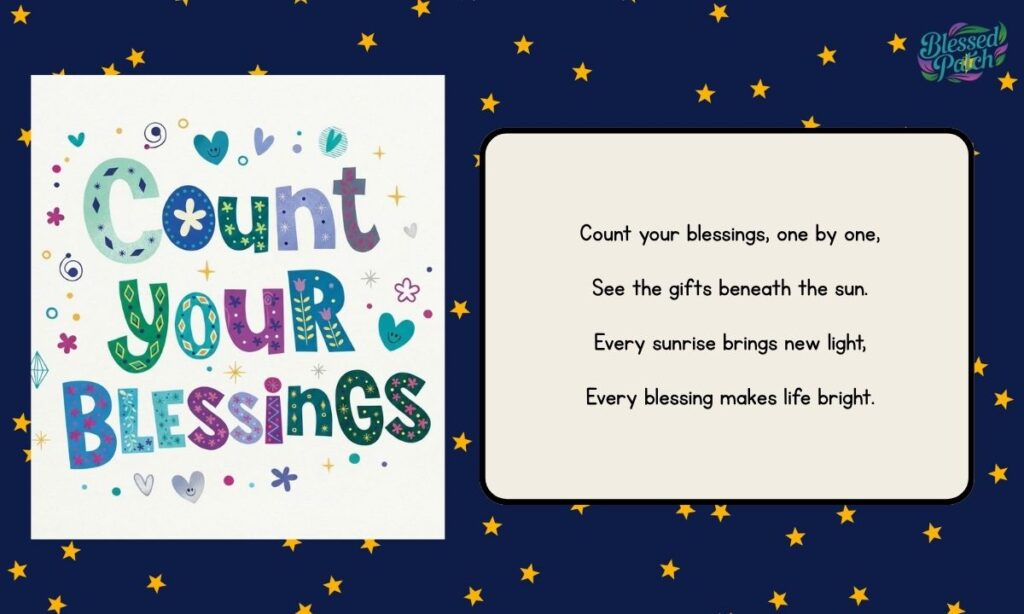 Count Your Blessings Lyrics