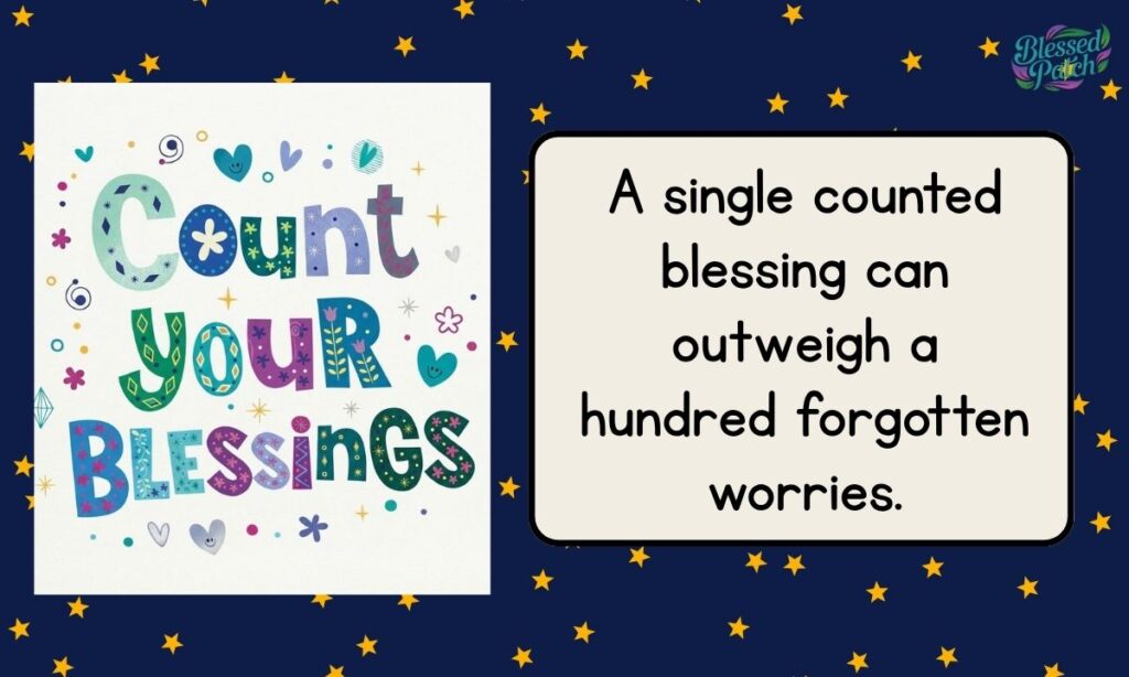 Count Your Blessings Quotes