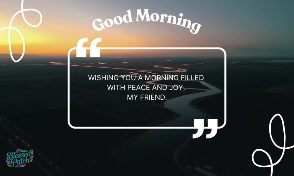 Good Morning Blessings to Share with Friends