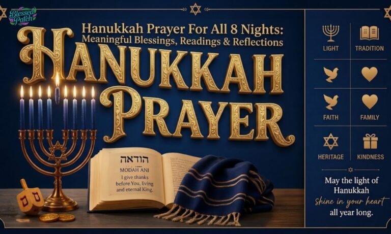 Hanukkah Prayer