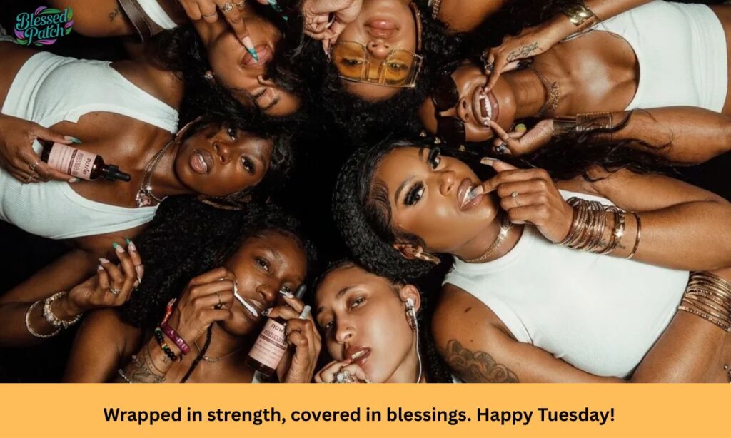 Happy Tuesday Blessings in African American Style