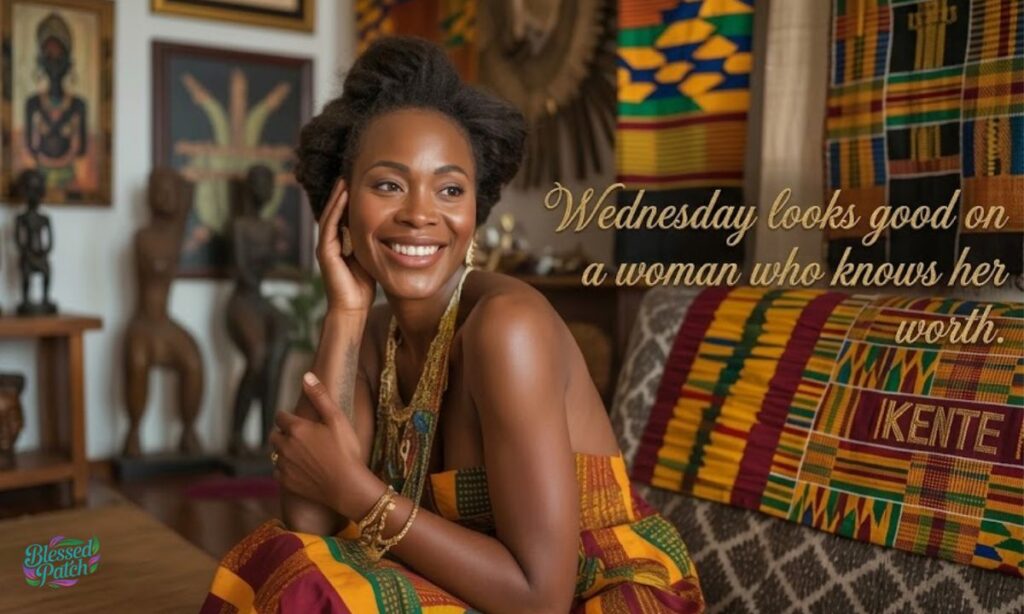 Happy Wednesday Black Woman Image