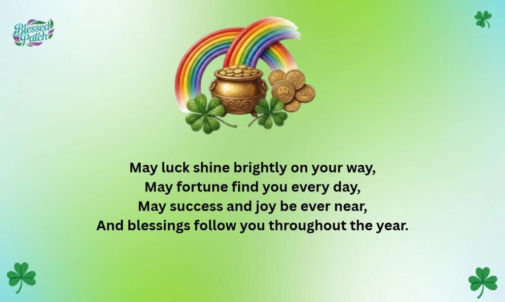 Irish Blessings for Good Luck (2)