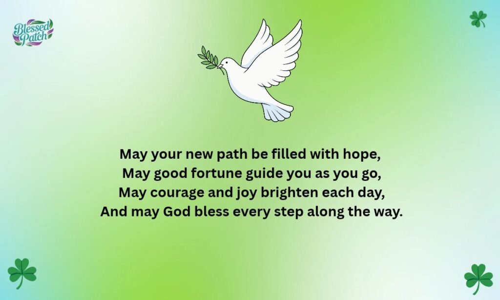 Irish Blessings for New Beginnings