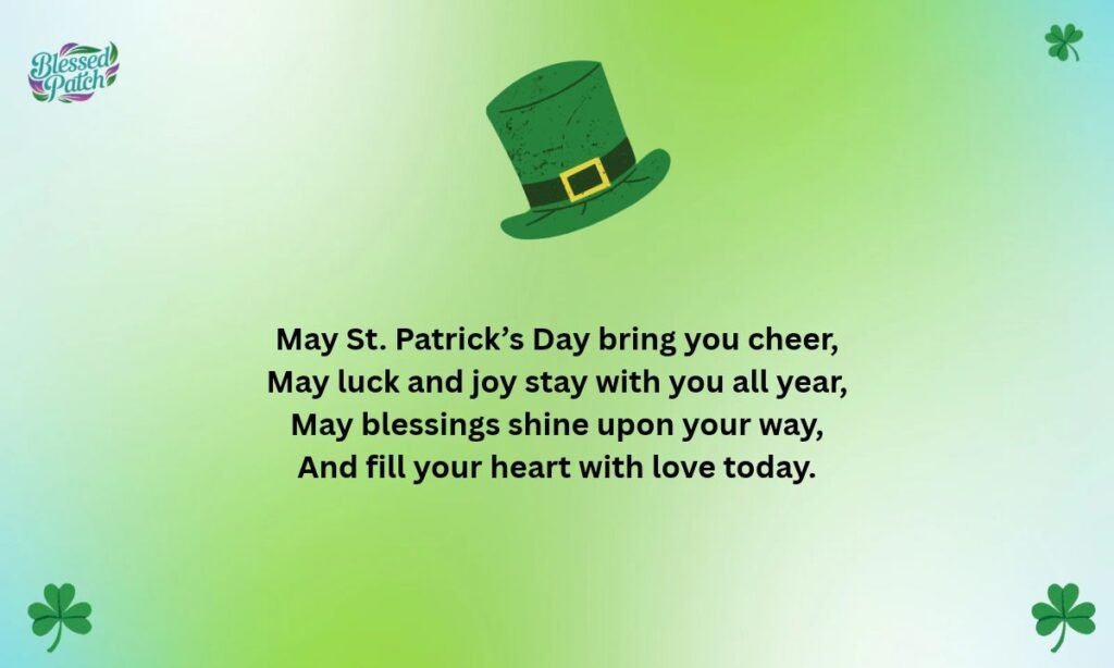 Irish Blessings for St Patricks Day