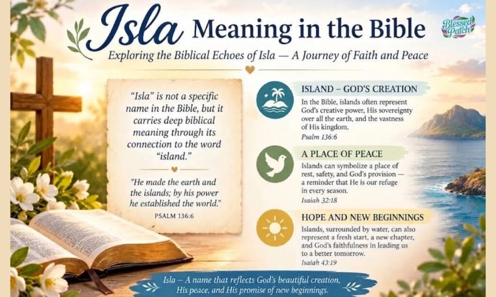Isla Meaning in the Bible