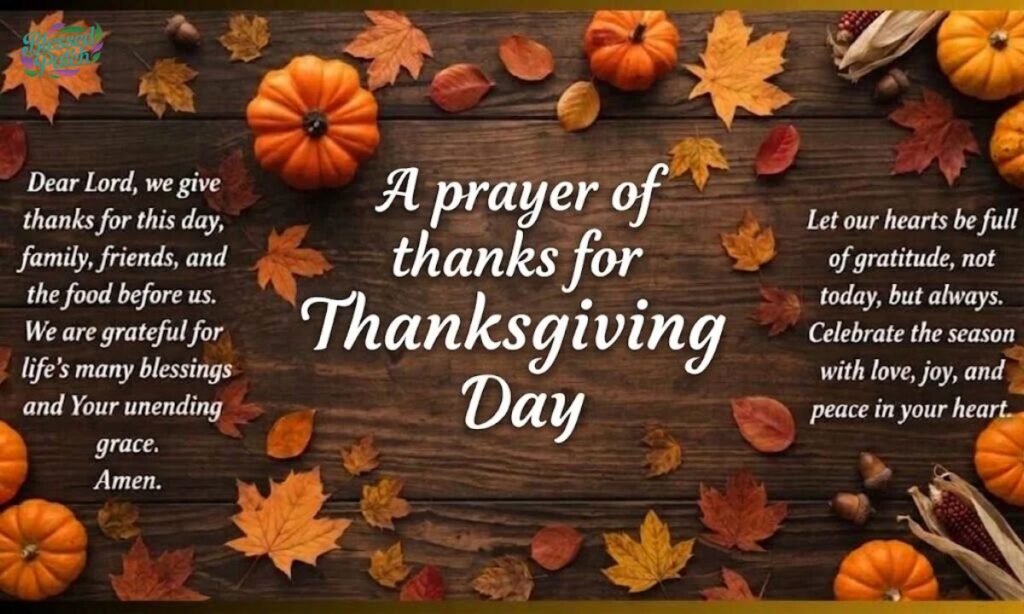 Prayer of Thanks for Thanksgiving Day (1)