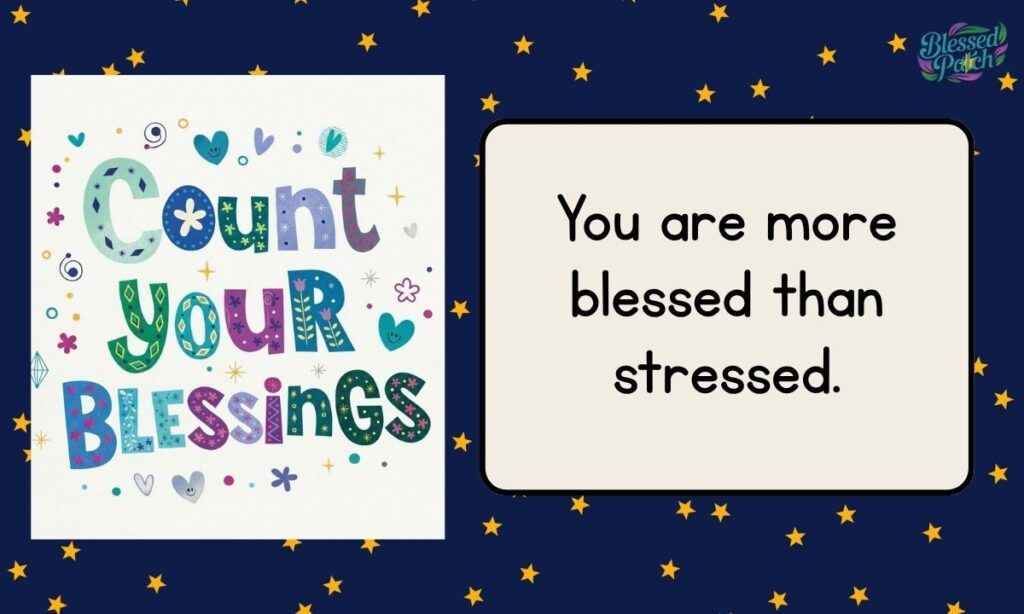 Short Count Your Blessings