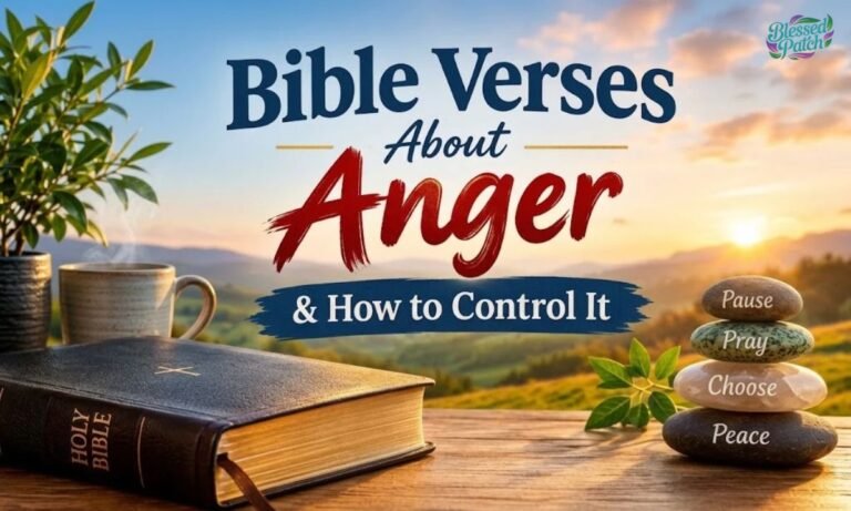 Bible Verses About Anger