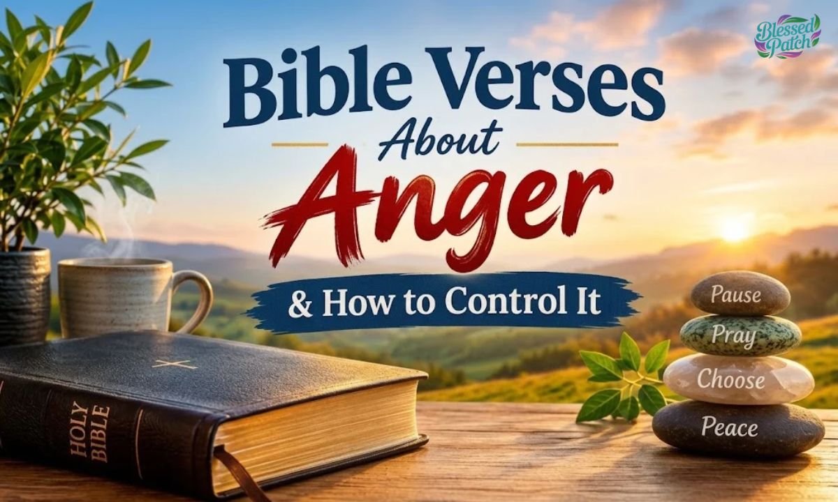 Bible Verses About Anger