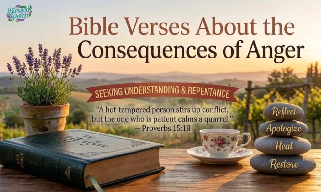 Bible Verses About the Consequences of Anger