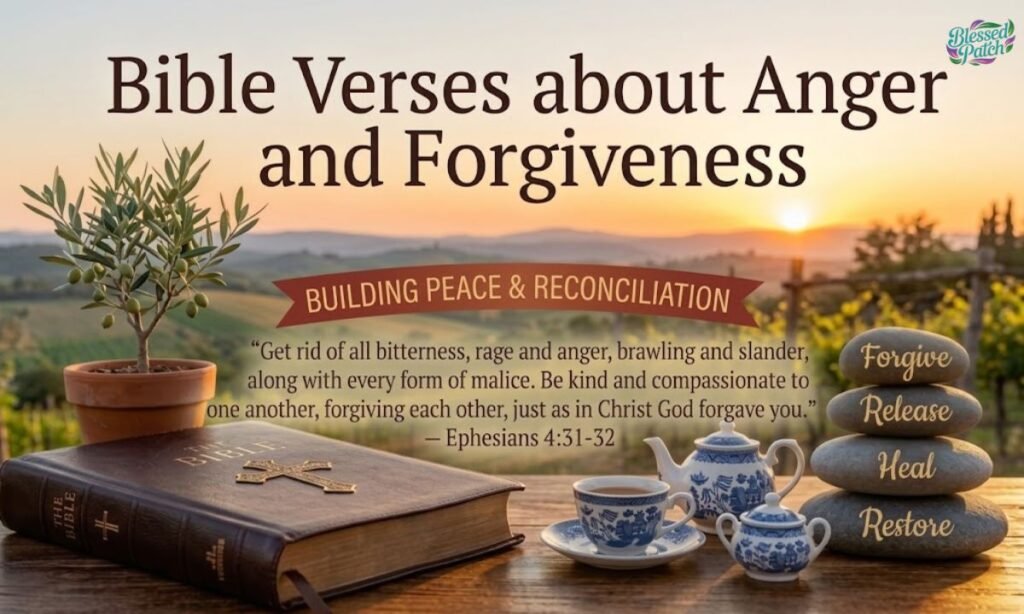 Bible Verses about Anger and Forgiveness