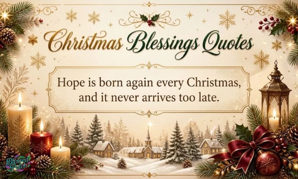 Christmas Blessings Quotes
