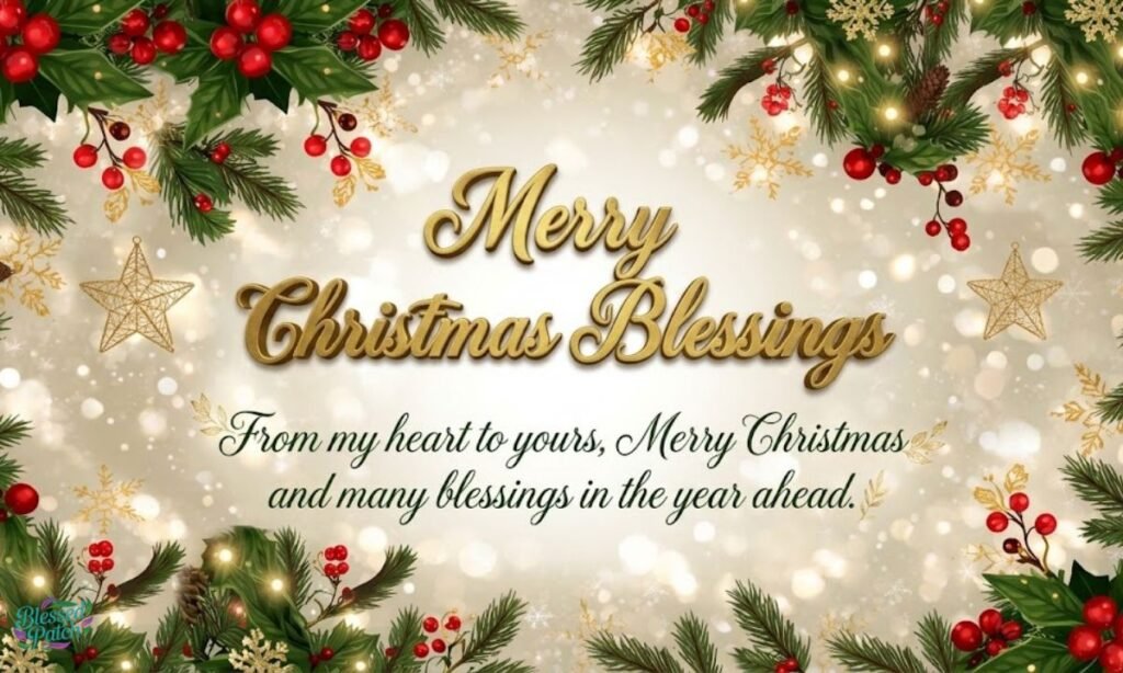 Merry Christmas Blessings