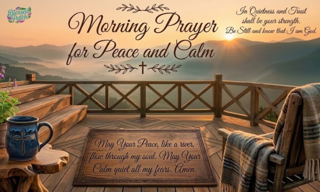 Morning Prayer for Peace and Calm