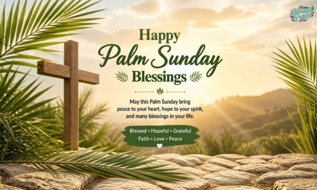 Palm Sunday Blessings