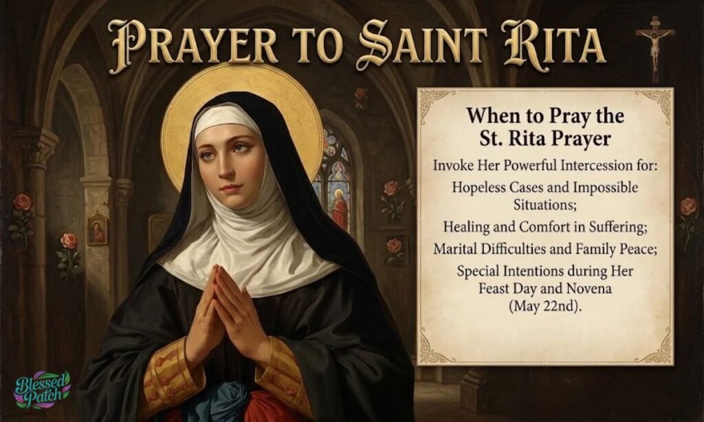 Prayer to Saint Rita