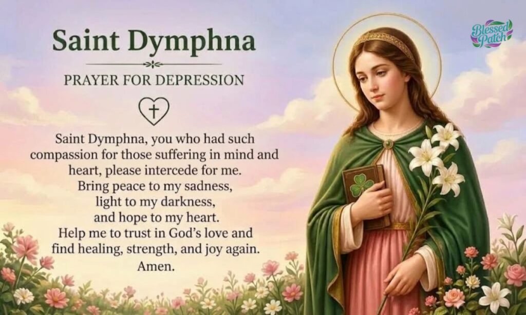 Saint Dymphna Prayer for Depression