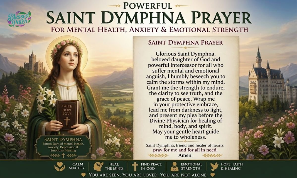 Saint Dymphna Prayer