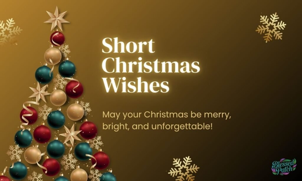 Short Christmas Wishes
