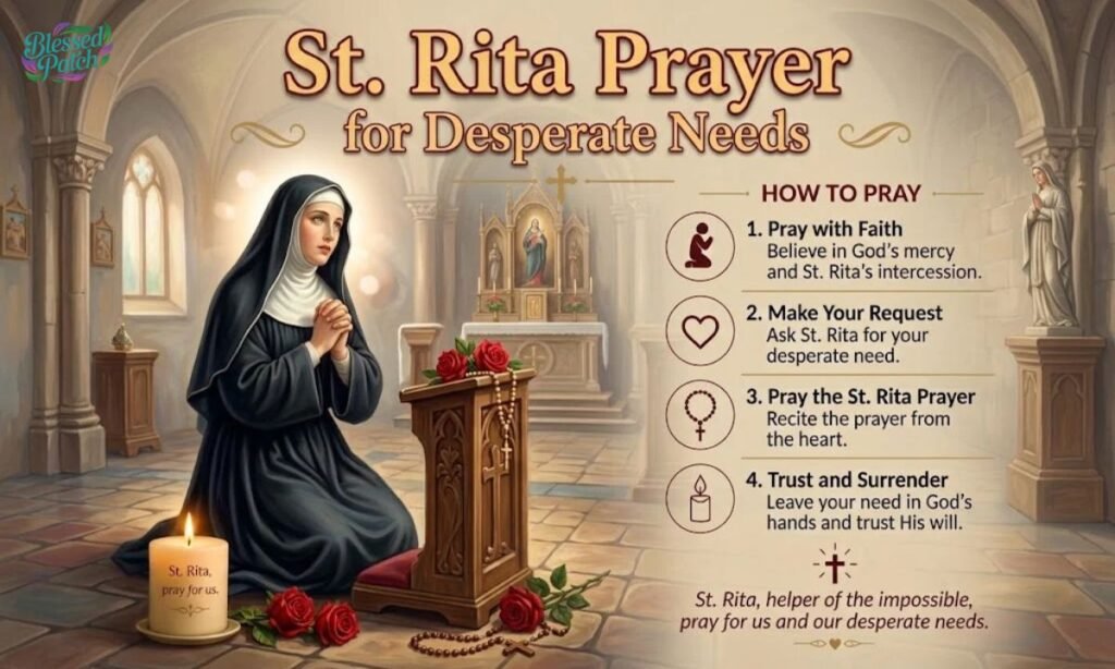 St. Rita Prayer for Desperate Needs