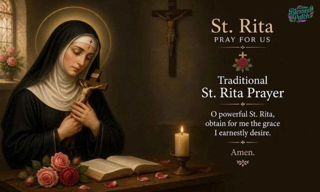 Traditional St. Rita Prayer